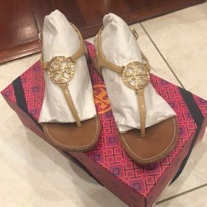 Tory Burch violet strapped sandal Camilla Pink
